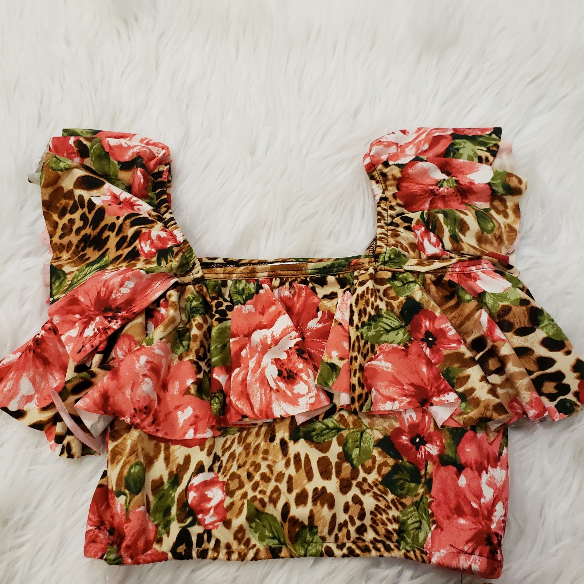 Leopard Rose Bikini